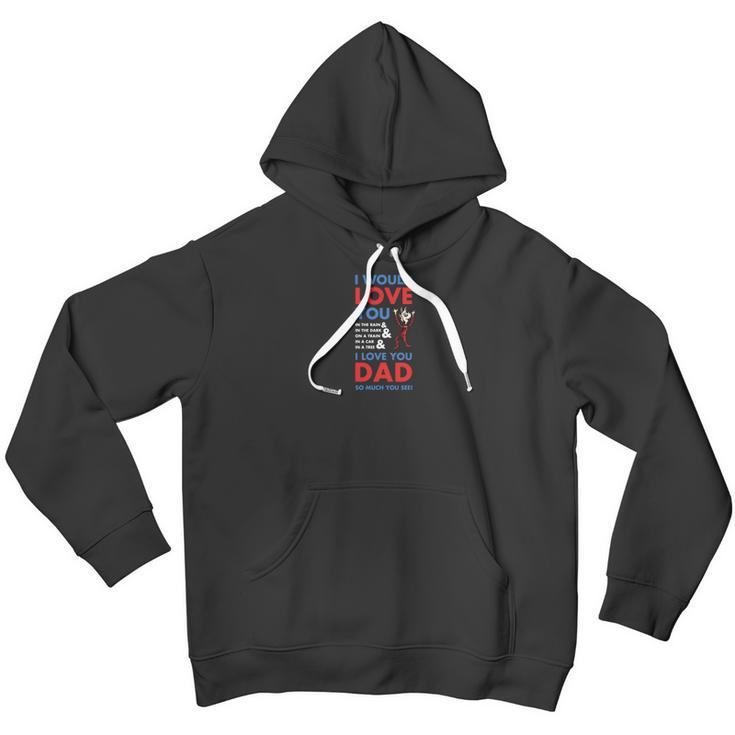 Dr Seuss I Love You Dad Men Hoodie