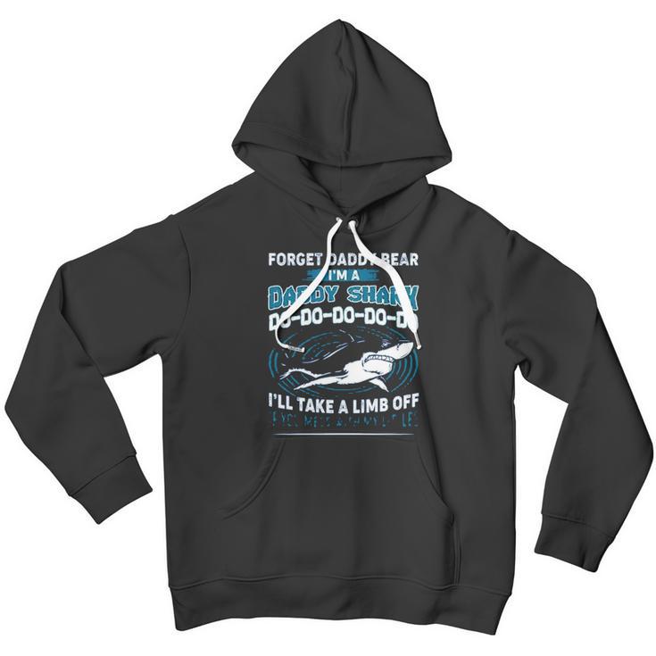 Forget Daddy Bear I Am A Daddy Shark Men Hoodie