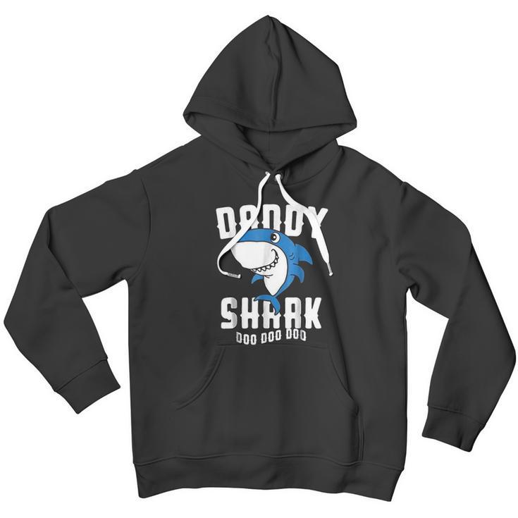 Funny Daddy Shark Doo Dad Birthday Gifts Men Hoodie