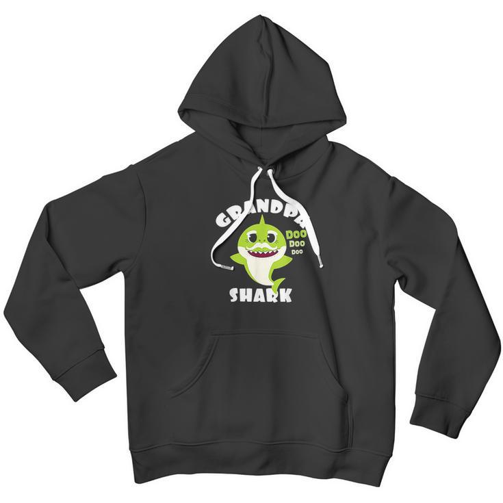 Grandpa Shark Gift Cute Shark Baby Matching Family Men Hoodie