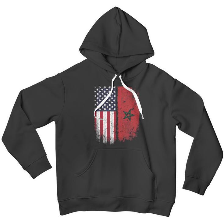 Moorish American Flag Morocco Usa Moroccan Star Men Hoodie