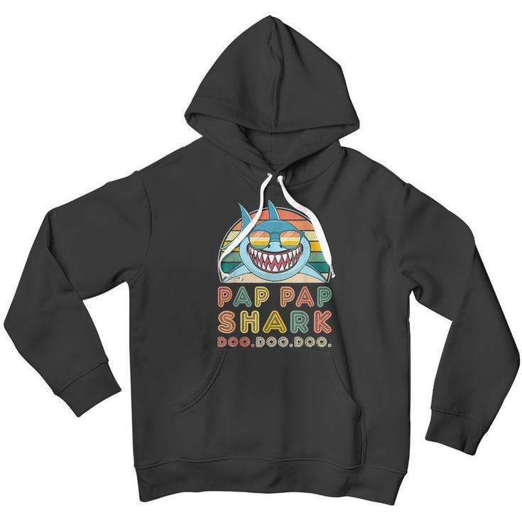 Pap Pap Shark Father Day Gifts For Men Grandpa Shark Men Hoodie