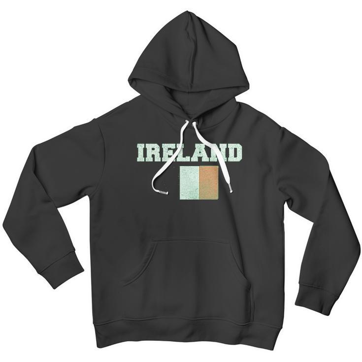 Trunk Candy Distressed St Patricks Day Ireland Flag Men Hoodie