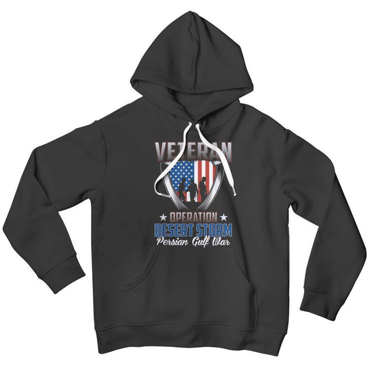 Veteran Operation Desert Storm Persian Gulf War Graphic Design Printed Casual Daily Basic Men Hoodie