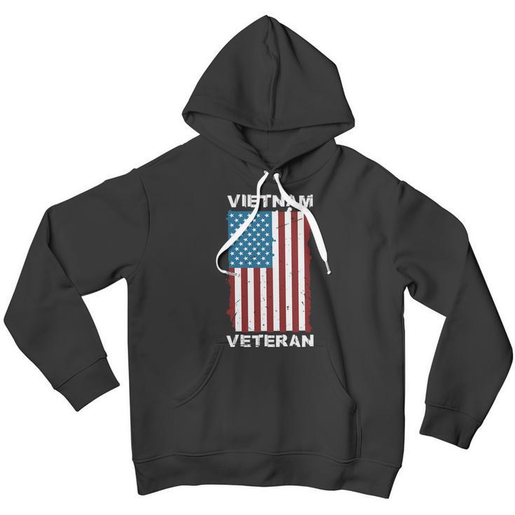 Vietnam Veteran Soldier Us Flag Veteran Day Graphic Design Printed Casual Daily Basic Men Hoodie