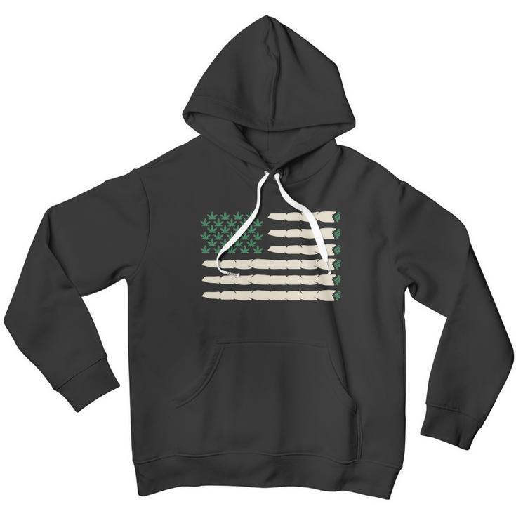 Weed Flag Men Hoodie