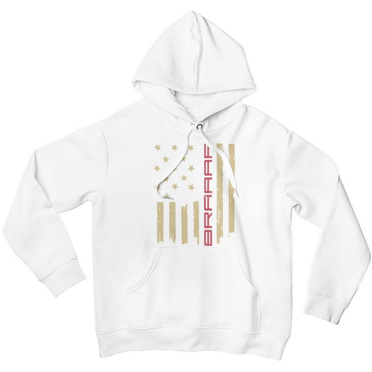 Braaap Snowmobile Flag Men Hoodie