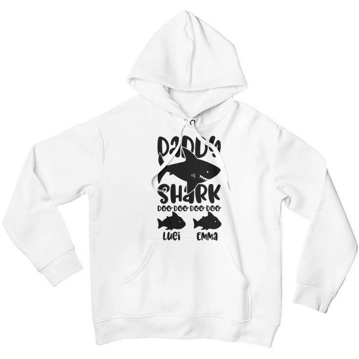 Daddy Shark Name Men Hoodie