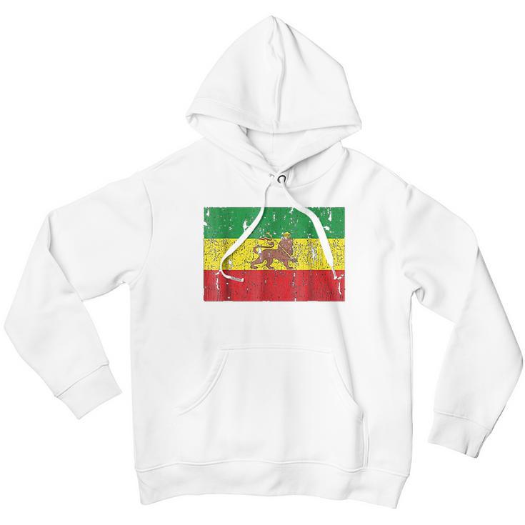 Ethiopian Flag Rasta Reggae Roots Clothing Men Hoodie