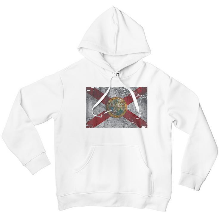 Florida Flag Vintage Fade Men Hoodie