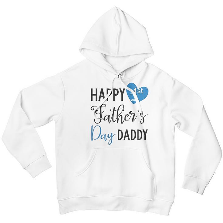 Heart Co Designs Day Baby Onesies Happy 1St Fathes Day Daddy Men Hoodie