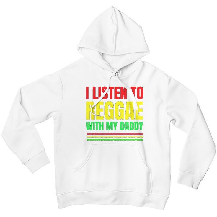 I Listen To Reggae With My Daddy Men Hoodie