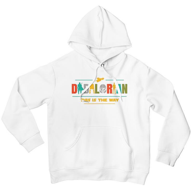 The Mandalorian Dadalorian This Is The Way Men Hoodie