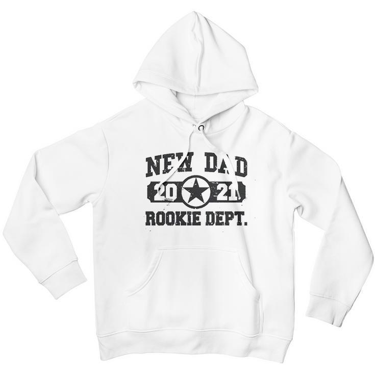 New Dad 2021 Rookie Department Men Hoodie