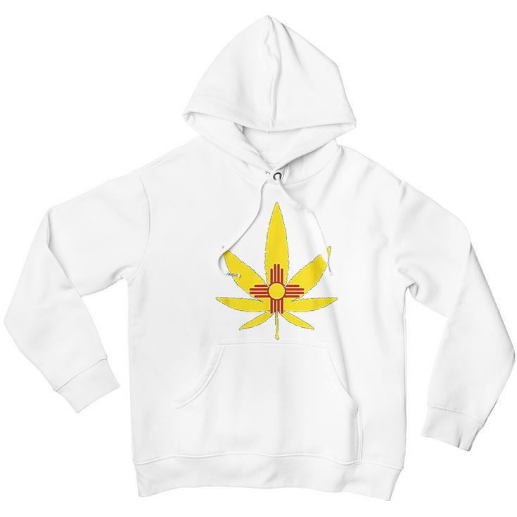 New Mexico Cannabis State Flag Men Hoodie