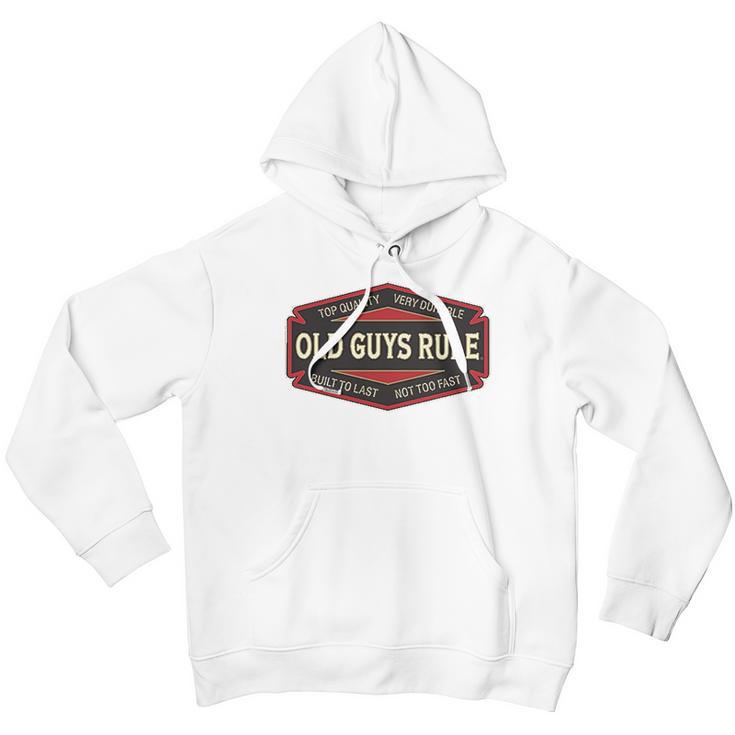 Old Guys Rule Built To Last Gravel Men Hoodie