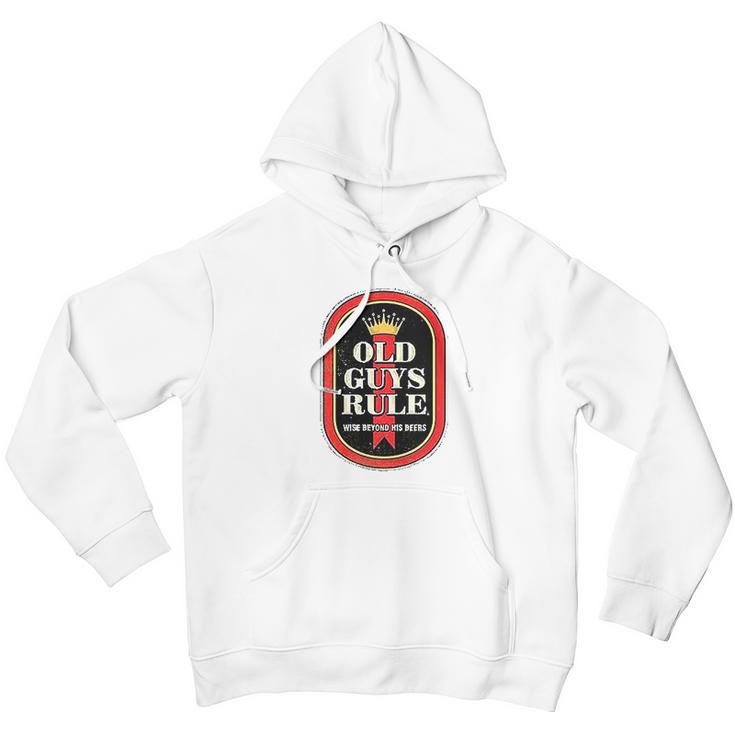 Old Guys Rule Wise Man Men Hoodie