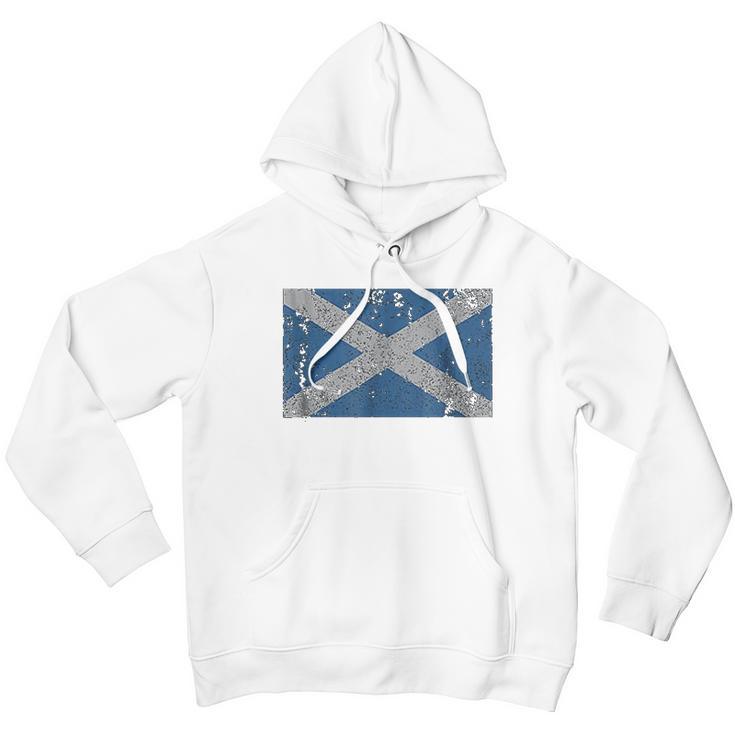 Scotland Flag Scottish Saltire Saint Andrews Cross Men Hoodie