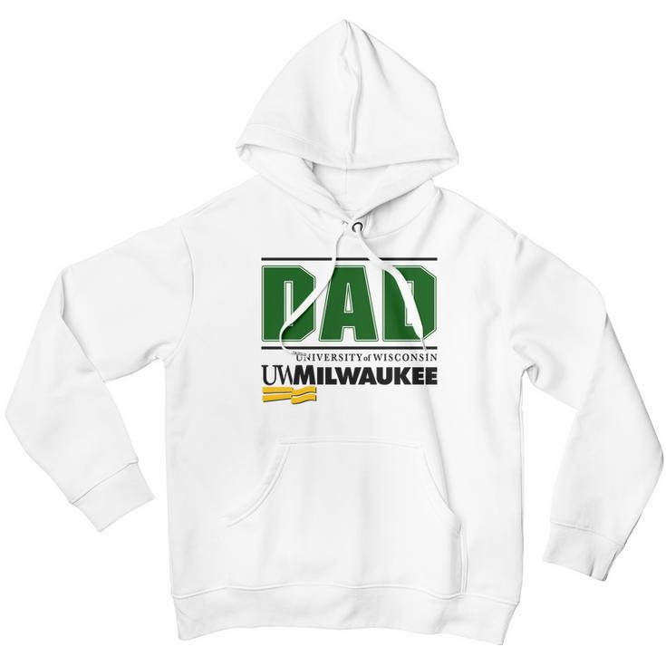 University Of Wisconsin Milwaukee Proud Dad Parents Day 2020 Men Hoodie