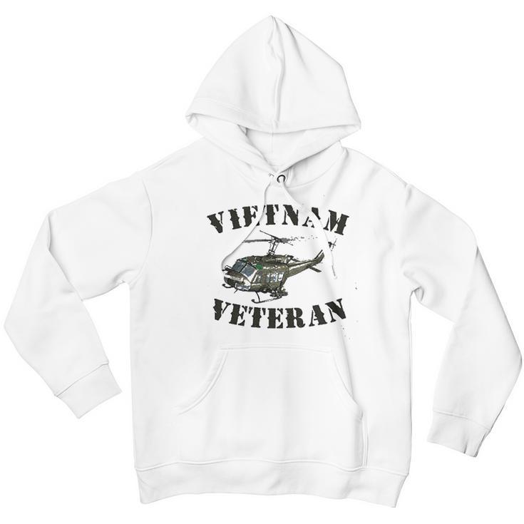 Vietnam Veteran With Huey Graphic Performance Men Hoodie