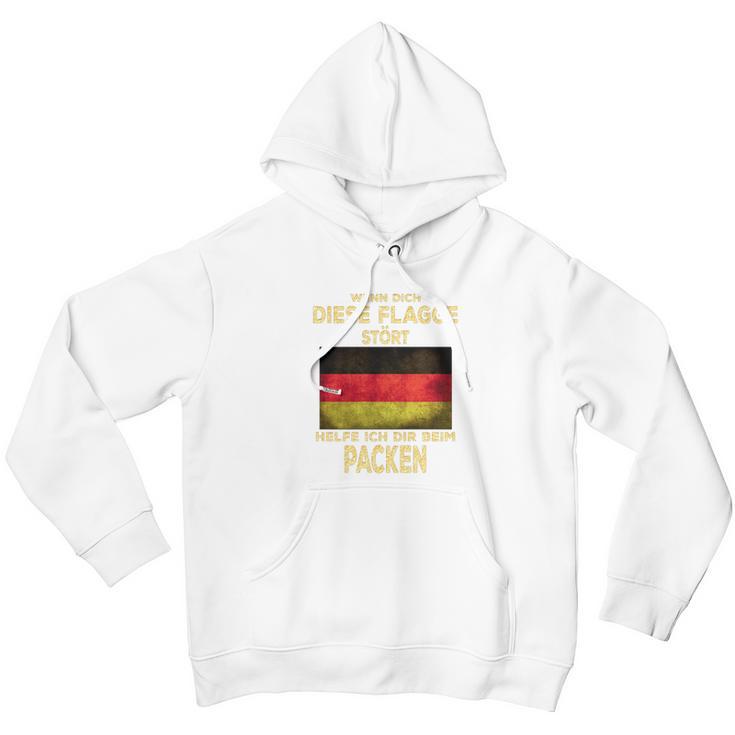 Wenn Dich Diese Flagge Stört Helfe Ich Dir Beim Packen Men Hoodie