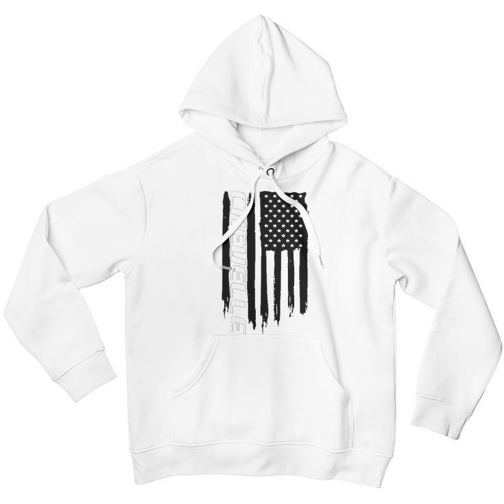 Wheel Spin Addict Chevelle Usa Flag Men Hoodie