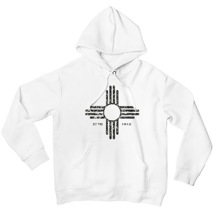 Zia Symbol New Mexico Flag State Men Hoodie