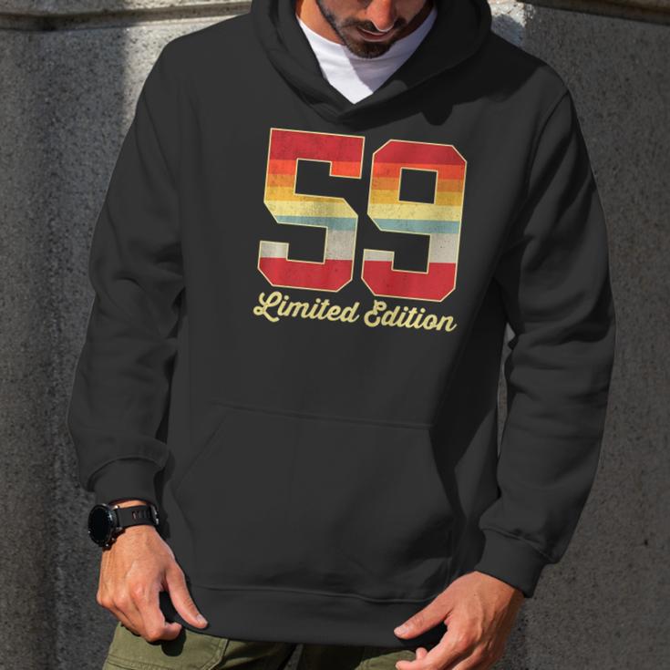 59Th Birthday Vintage Limited Edition 1963 59 Years Old Men Men Hoodie