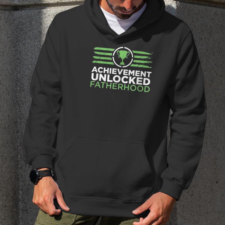 Achievement Unlocked Fatherhood Future Gamer Daddy Men Hoodie