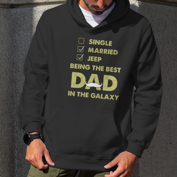 Being The Best Dad In The Galaxy Jeep Shirt Men Hoodie