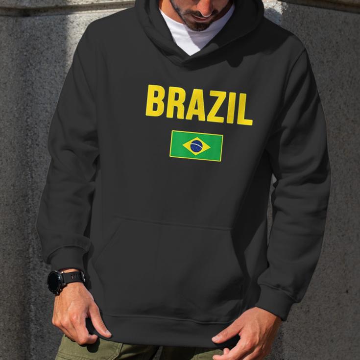 Brasil Brazilian Flag Brazil Men Hoodie