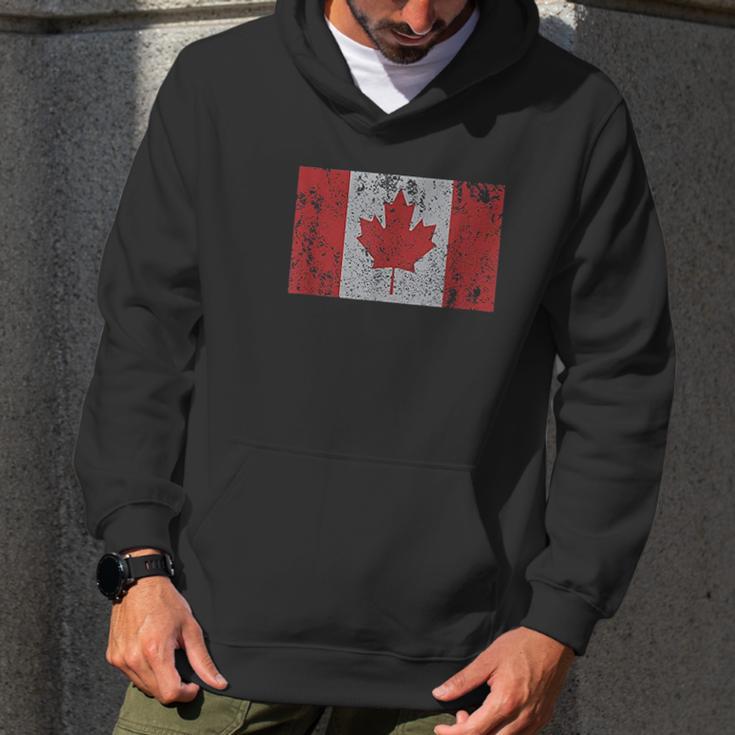 Canadian Flag Maple Leaf Canada Toronto Montreal Men Hoodie