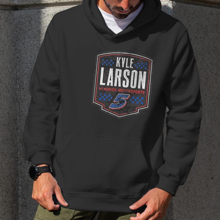 Checkered Flag Kyle Larson 2021 Men Hoodie