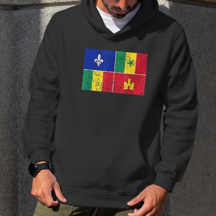 Creole Flag Louisiana Creoles Pride Men Hoodie