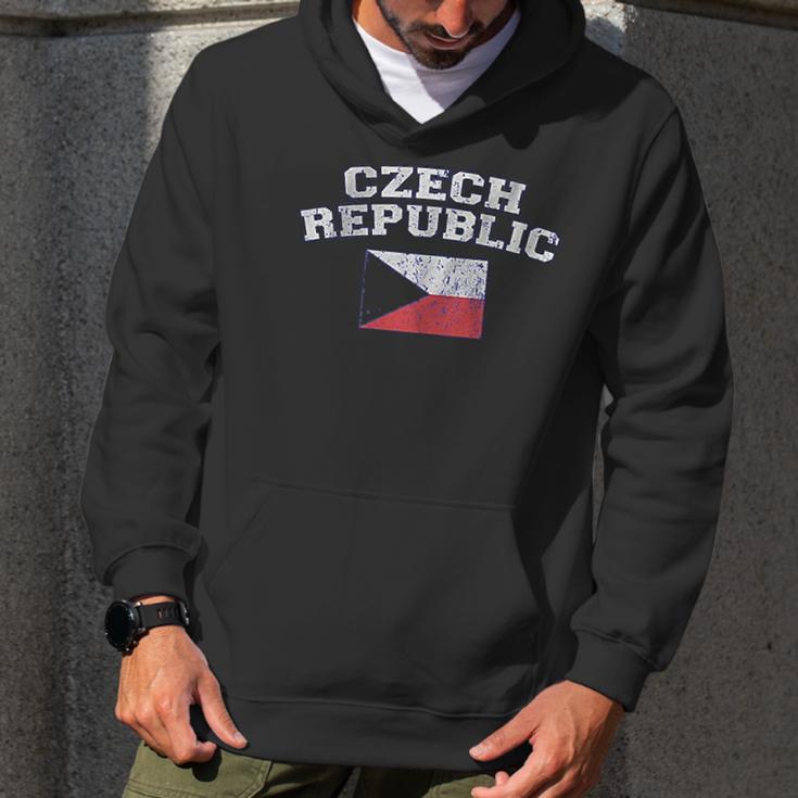 Czech Republic Flag Men Hoodie