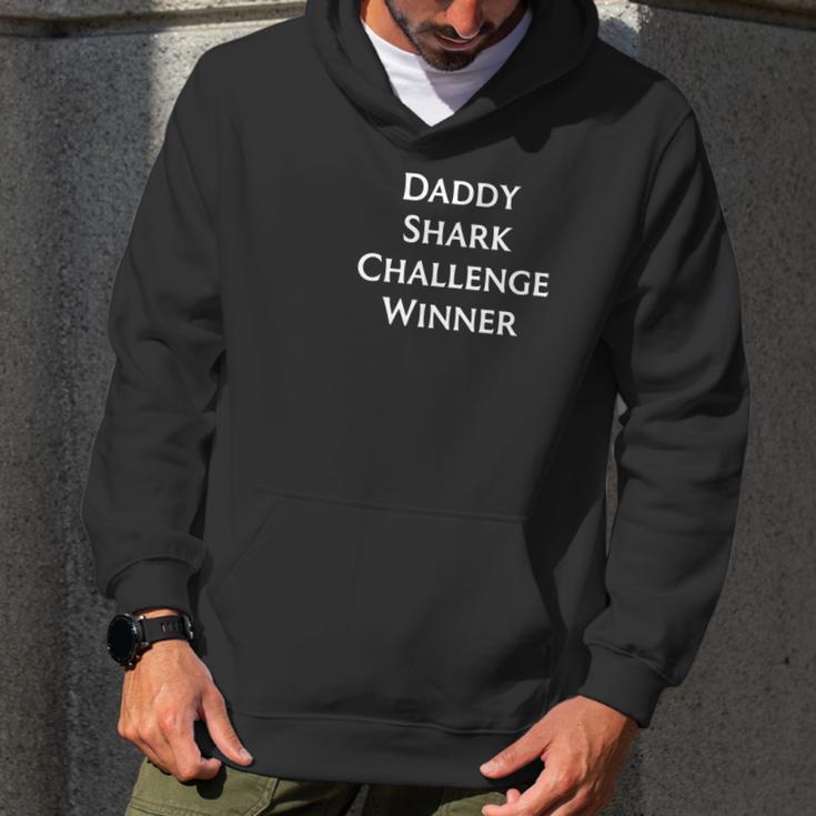 Daddy Shark Challenge Winner Men Hoodie