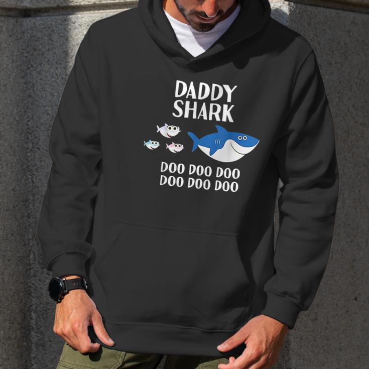 Daddy Shark Doo Doo Gift Men Hoodie