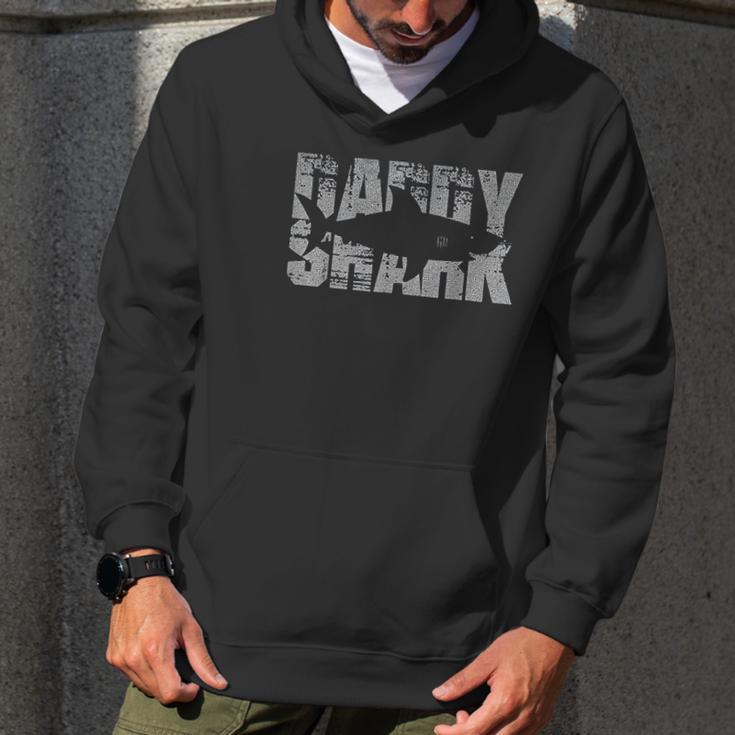 Daddy Shark Funny Shark Men Hoodie