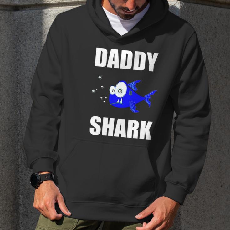 Daddy Shark Gift From Family Men Hoodie