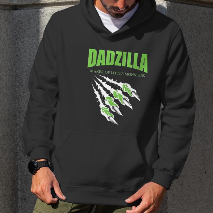 Dadzilla Maker Of Little Monsters Men Hoodie