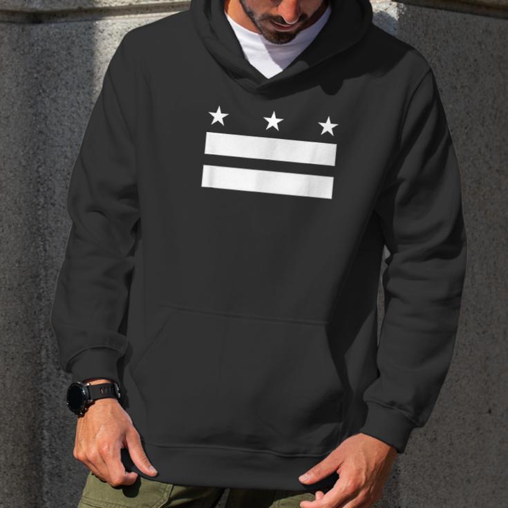 The District Of Columbia Flag Design Men Hoodie