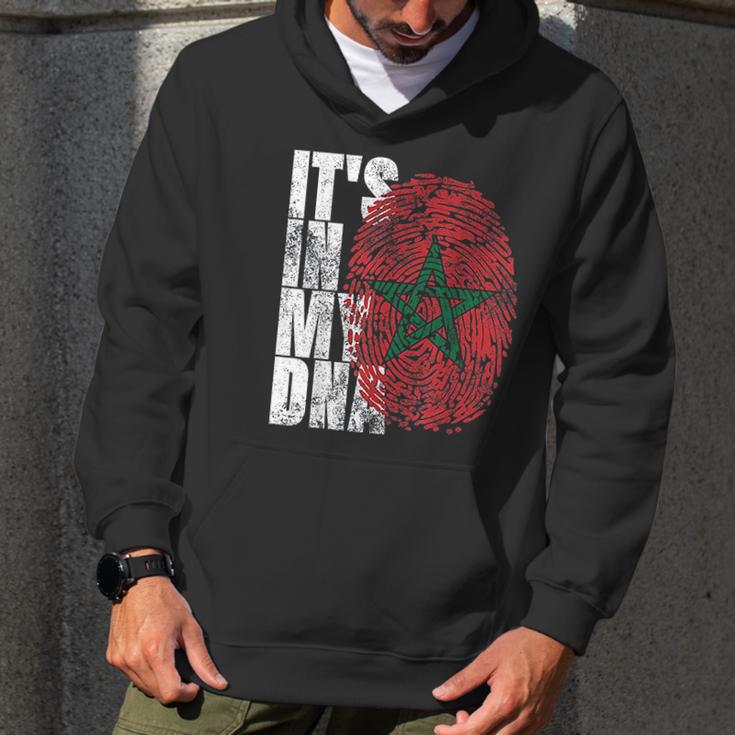 It Is In My Dna Moroccan African Gifts Moorish Morocco Flag Men Hoodie