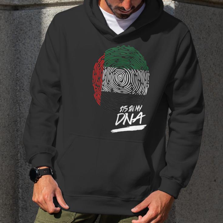 It Is In My Dna United Arab Emirates Baby Proud Country Flag Men Hoodie