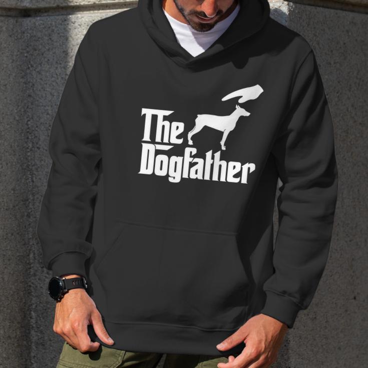 The Dogfather Doberman Pinscher Men Hoodie