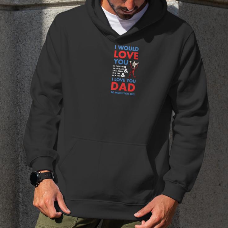 Dr Seuss I Love You Dad Men Hoodie