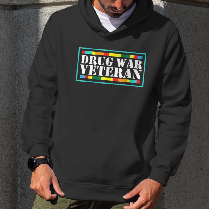 Drug War Veteran War On Drugs Graphic Design Printed Casual Daily Basic Men Hoodie