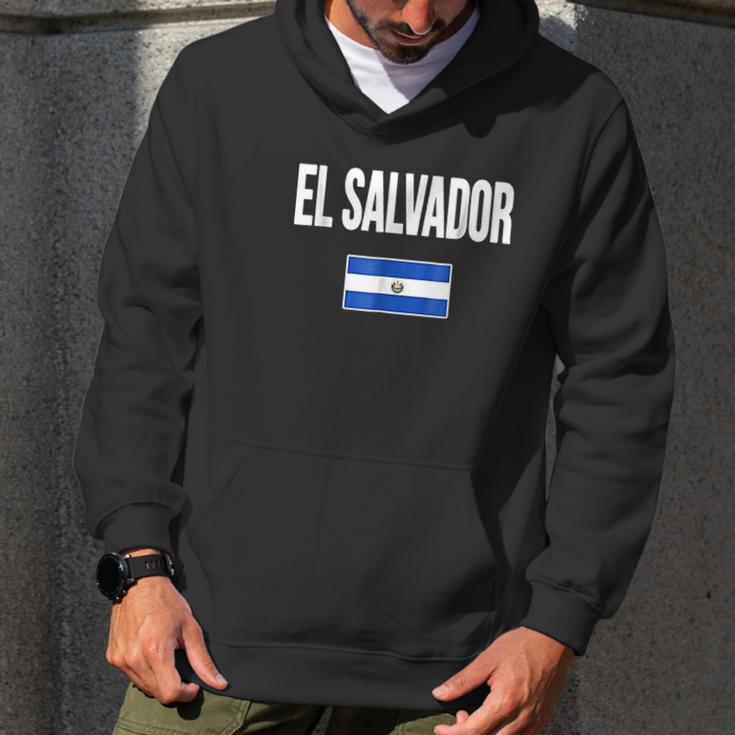 El Salvador Salvadorian Flag Men Hoodie