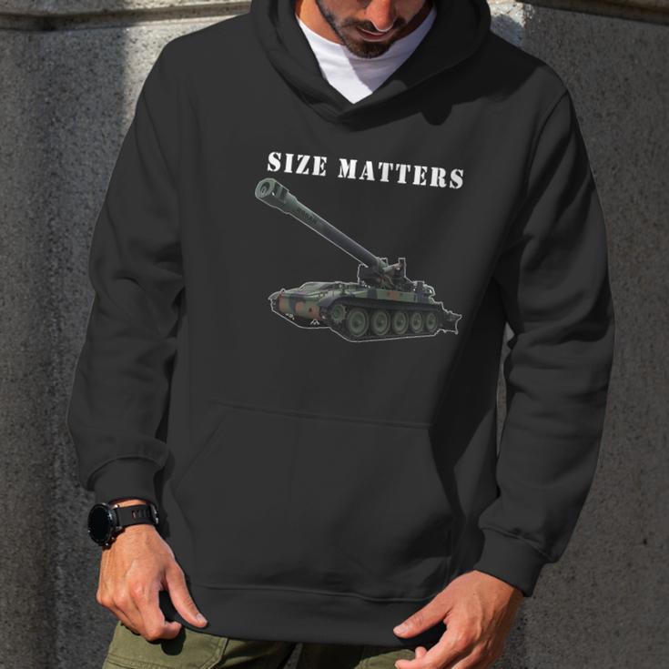 Field Artillery Size Matters M110 8Funny Giftinch Howitzer Veteran Gift Men Hoodie