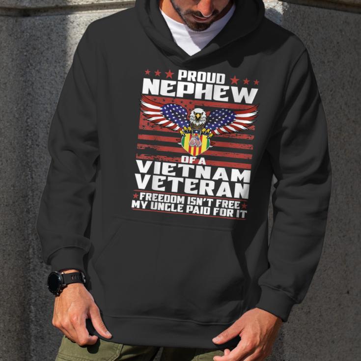 Freedom Isnt Free - Proud Nephew Of A Vietnam Veteran Gift Men Hoodie