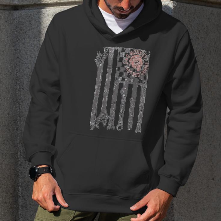 Gas Monkey Wrench Flag Men Hoodie